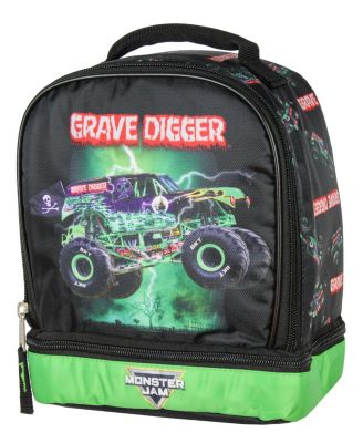 Monster Jam Термосумка для ланча Monster Truck Grave Digger с двумя отделениями
