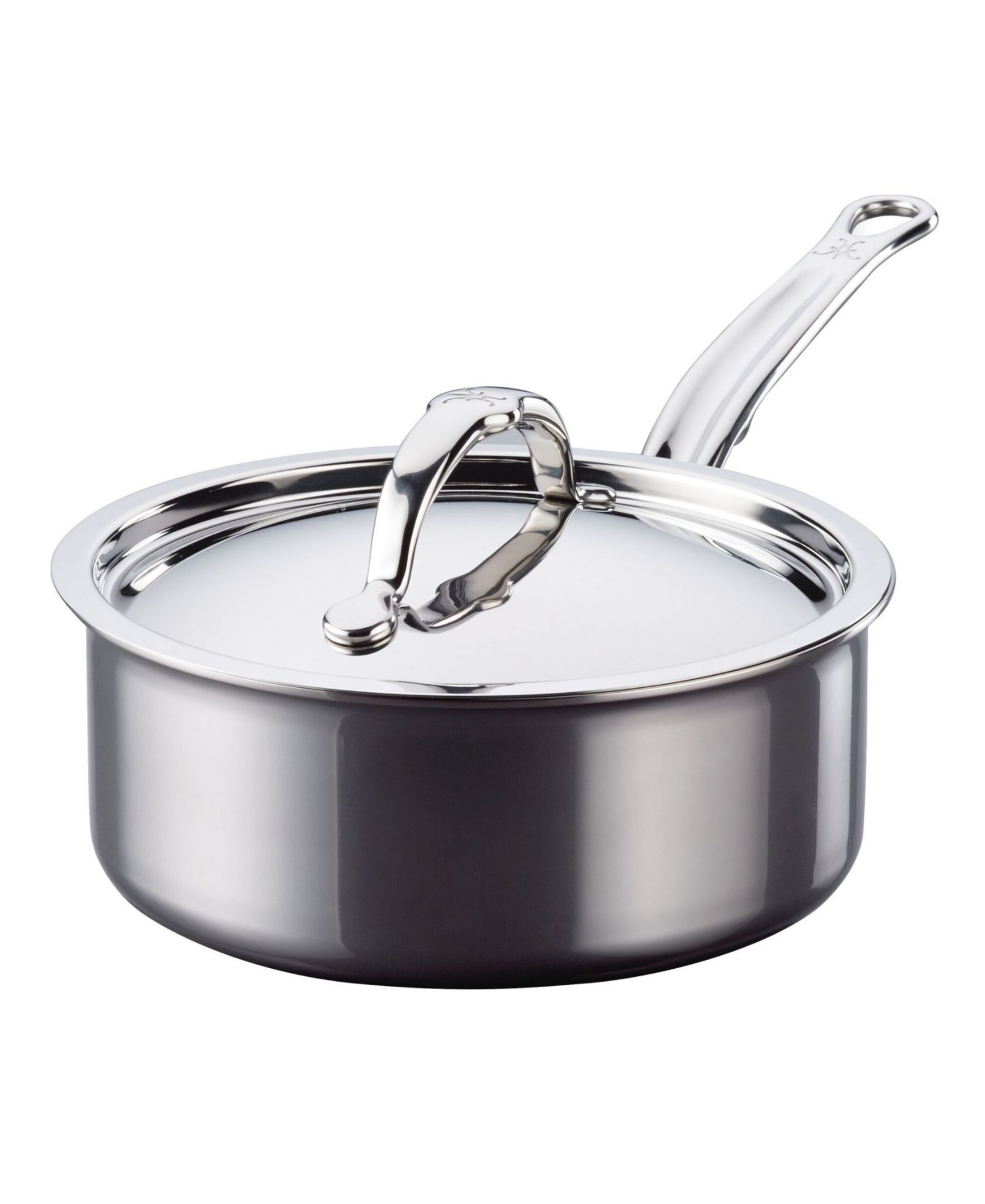 Hestan NanoBond Titanium Stainless Steel 2-Quart Covered Saucepan