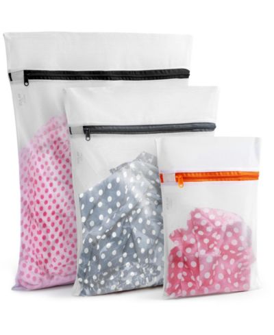 Zulay Kitchen 3 Pack Reusable Mesh Laundry Bags for Washing Machine