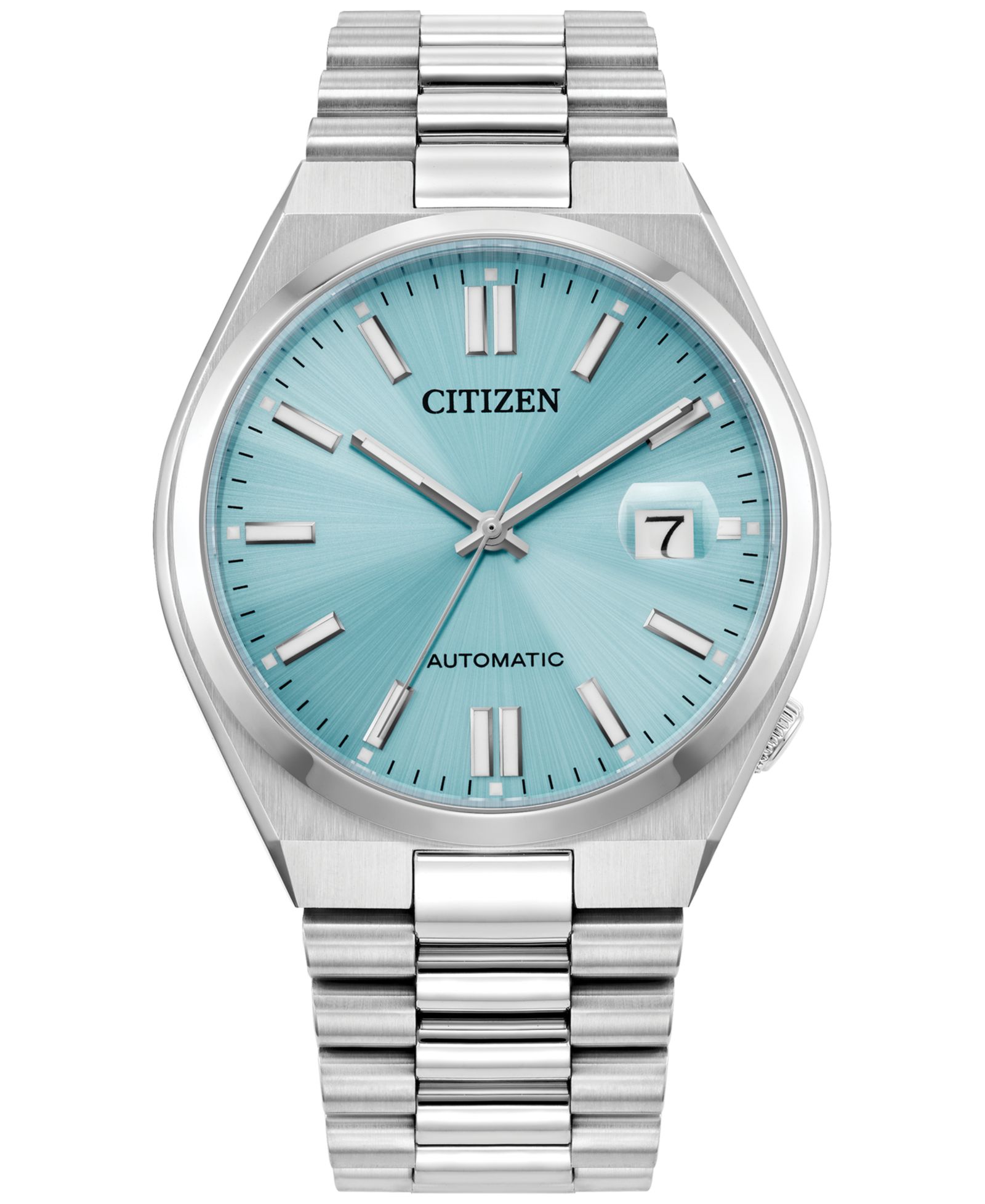 Мужские часы Citizen Tsuyosa Automatic со стальным браслетом 40mm