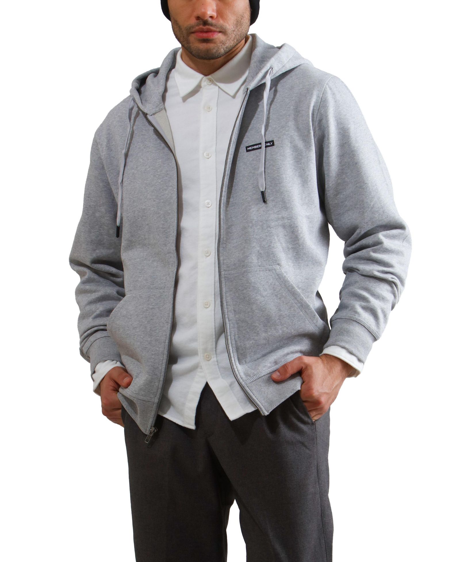 Members Only Men's Brooklyn Zip-Up Hoodie