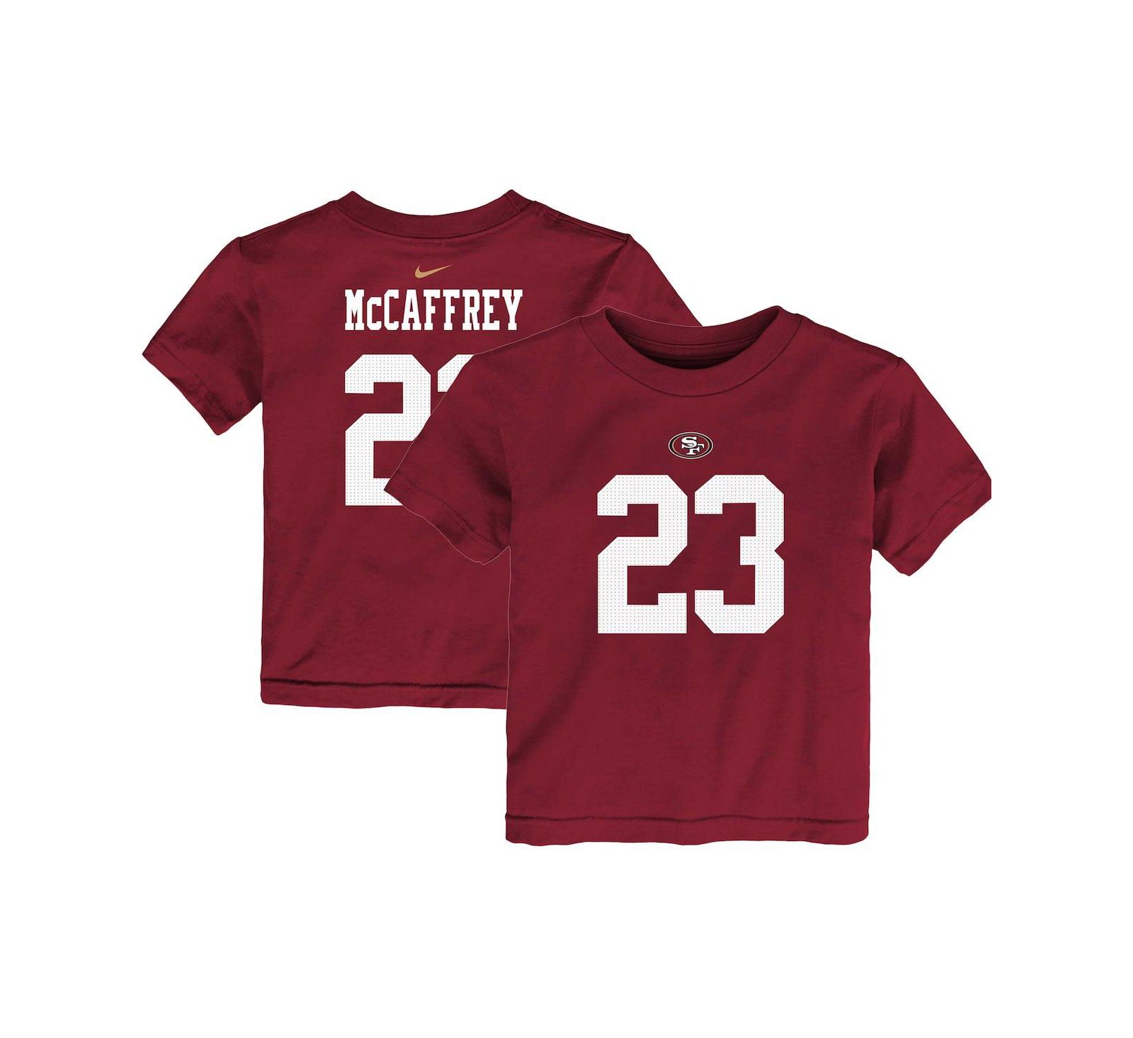 Детская футболка Nike Christian McCaffrey Scarlet San Francisco 49ers