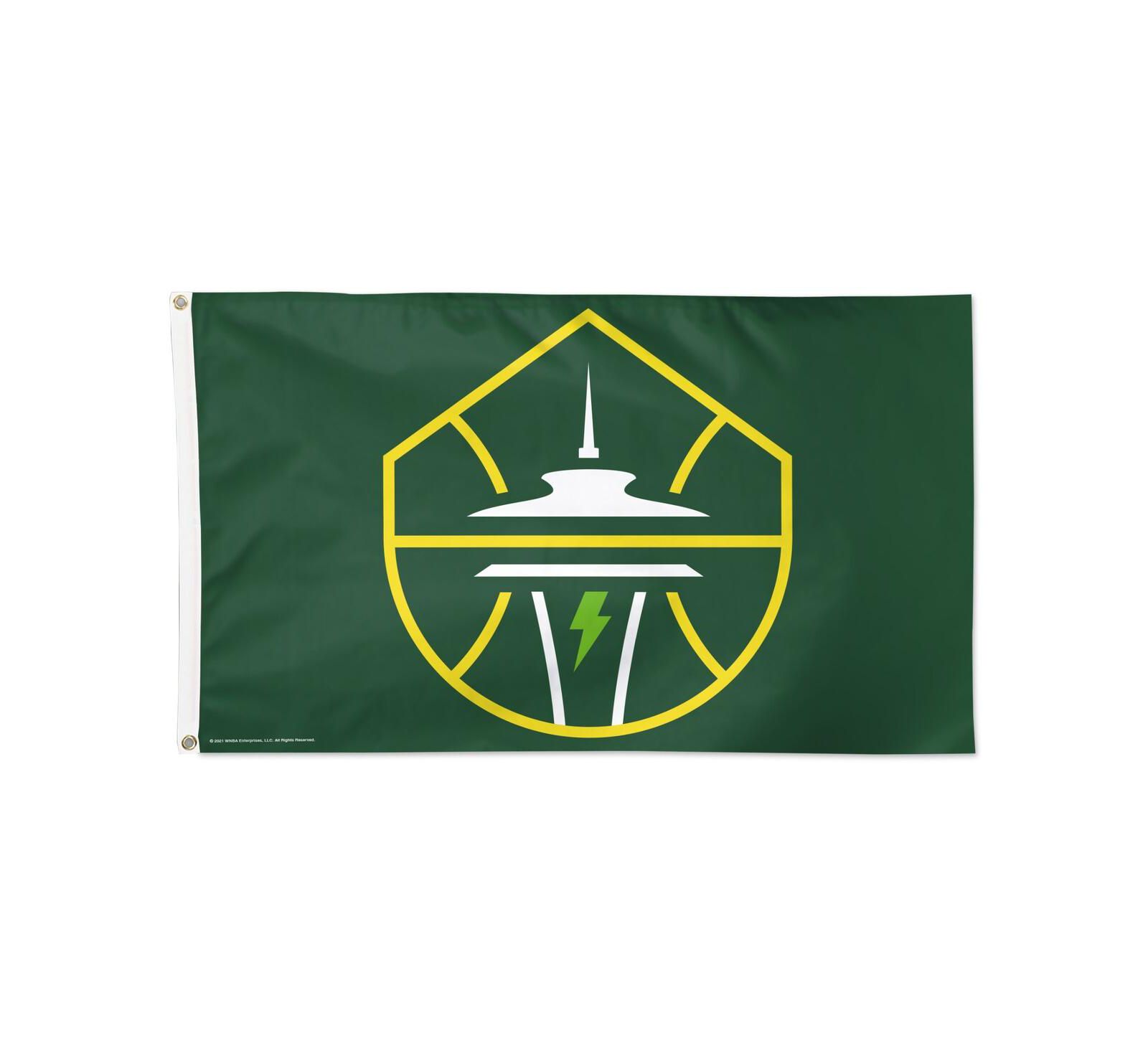 Делюкс флаг Wincraft Seattle Storm 3' x 5'