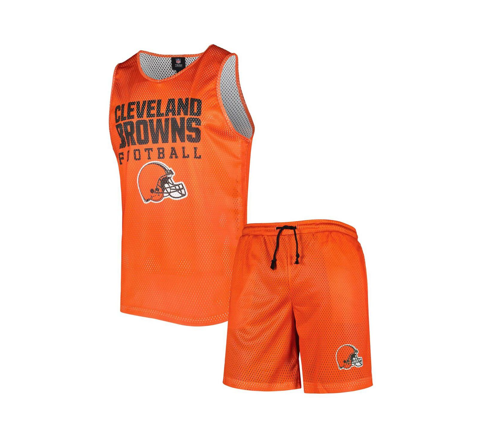 Мужской сет из сетчатой майки и шорт FOCO Cleveland Browns