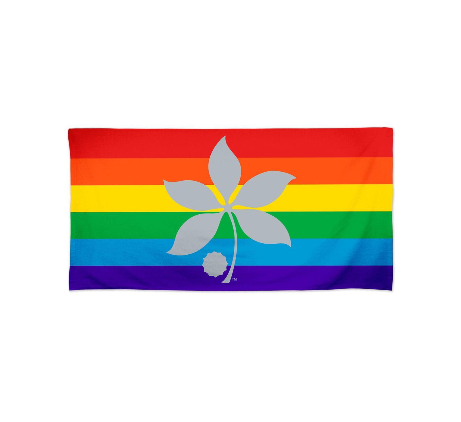Wincraft Ohio State Buckeyes 30'' x 60'' Pride Spectra Beach Towel