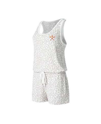 Women's Concepts Sport ромпер из трикотажа Hacci с принтом Houston Astros Cream