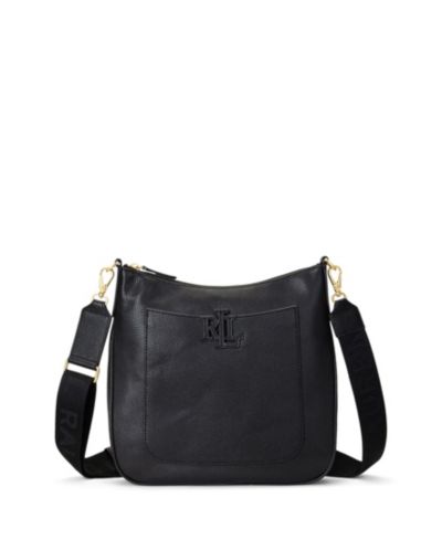 Маленькая кросс-боди сумка Lauren Ralph Lauren Cameryn из зернистой кожи