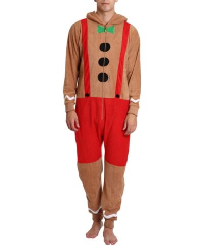 Sleep Hero Мужской комбинезон из флиса Novelty Fleece Onesie