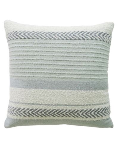 Vibhsa Linden Street Handloom Woven Striped Decorative Pillow, 20" x 20"