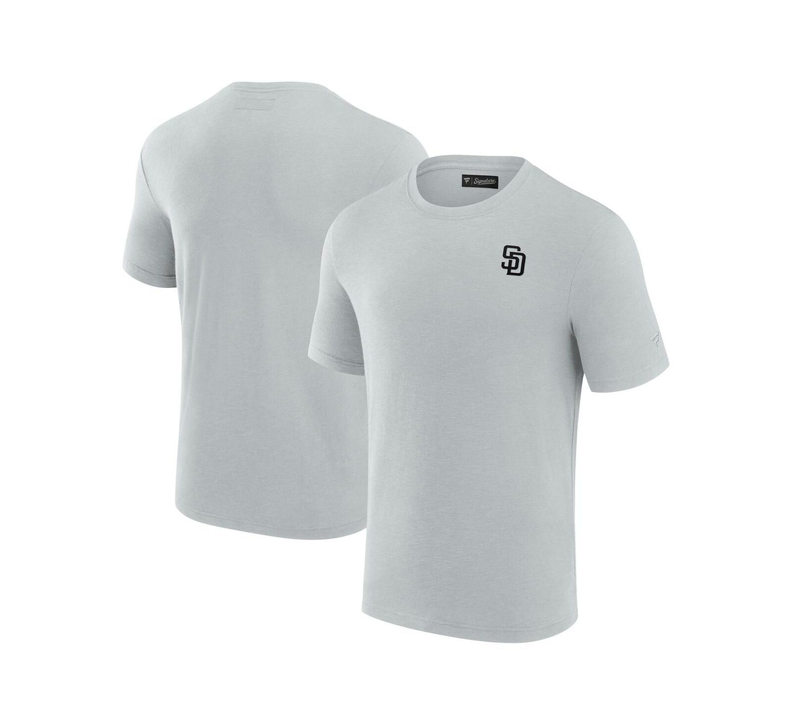 Men's Fanatics Signature Gray San Diego Padres Modal Short Sleeve T-shirt