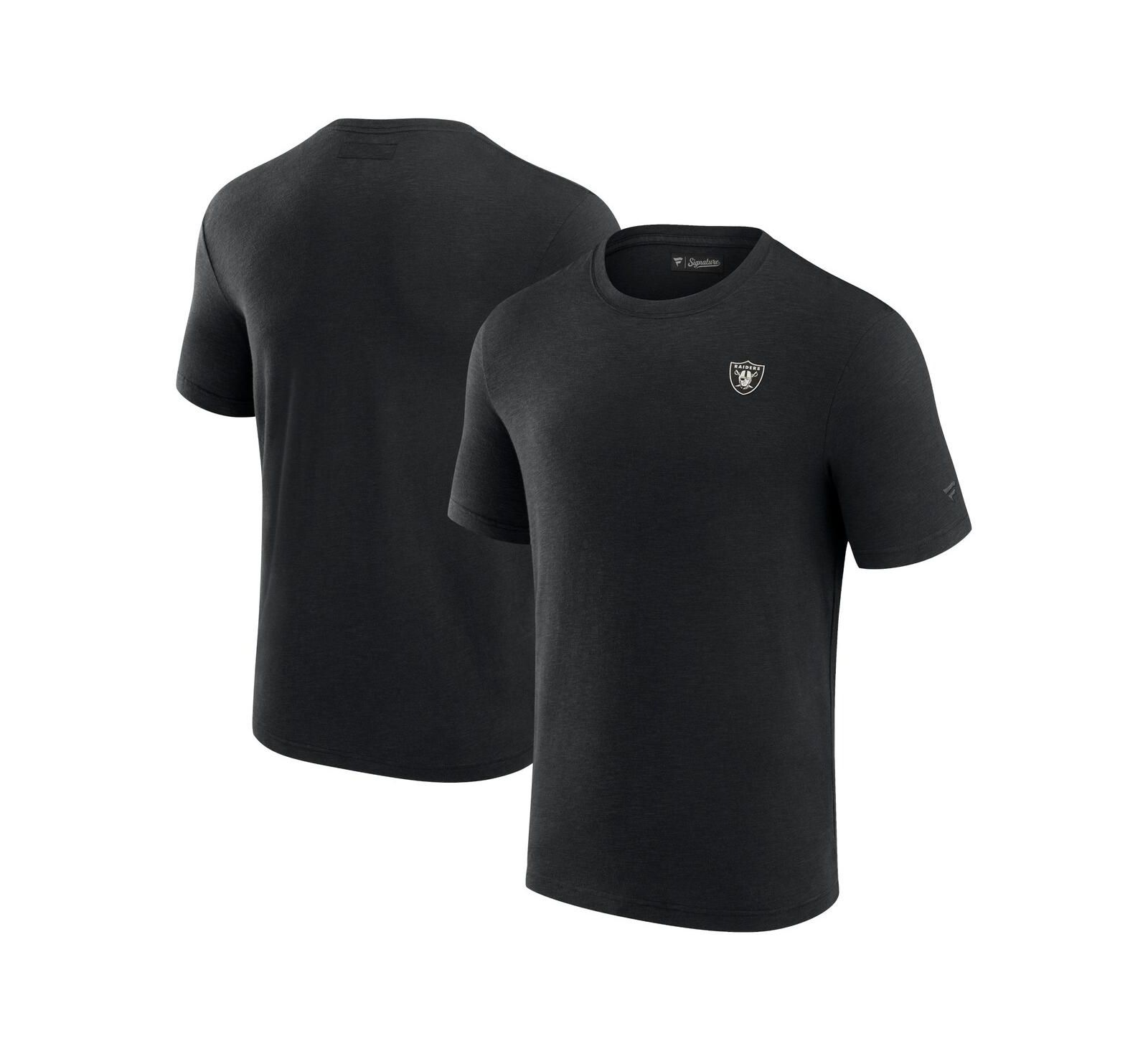 Men's Fanatics Signature Black Las Vegas Raiders Modal Short Sleeve T-shirt