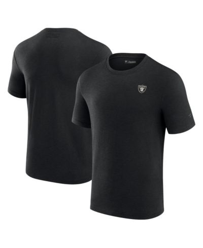 Мужская футболка Fanatics Signature Black Las Vegas Raiders Modal Short Sleeve