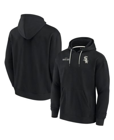 Мужское и женское худи Fanatics Signature Black Chicago White Sox из мягкого флиса