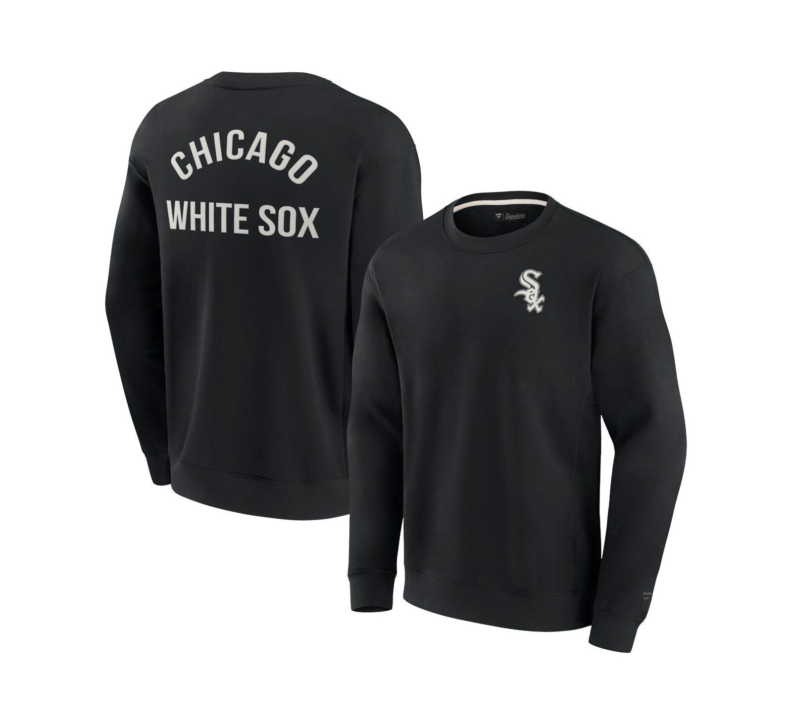 Толстовка Fanatics Signature Chicago White Sox Super Soft для мужчин и женщин