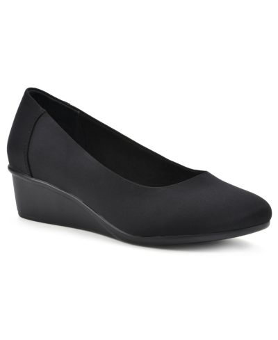 Женская туфля-босоножка Cliffs by White Mountain Boldness Ballet Wedge