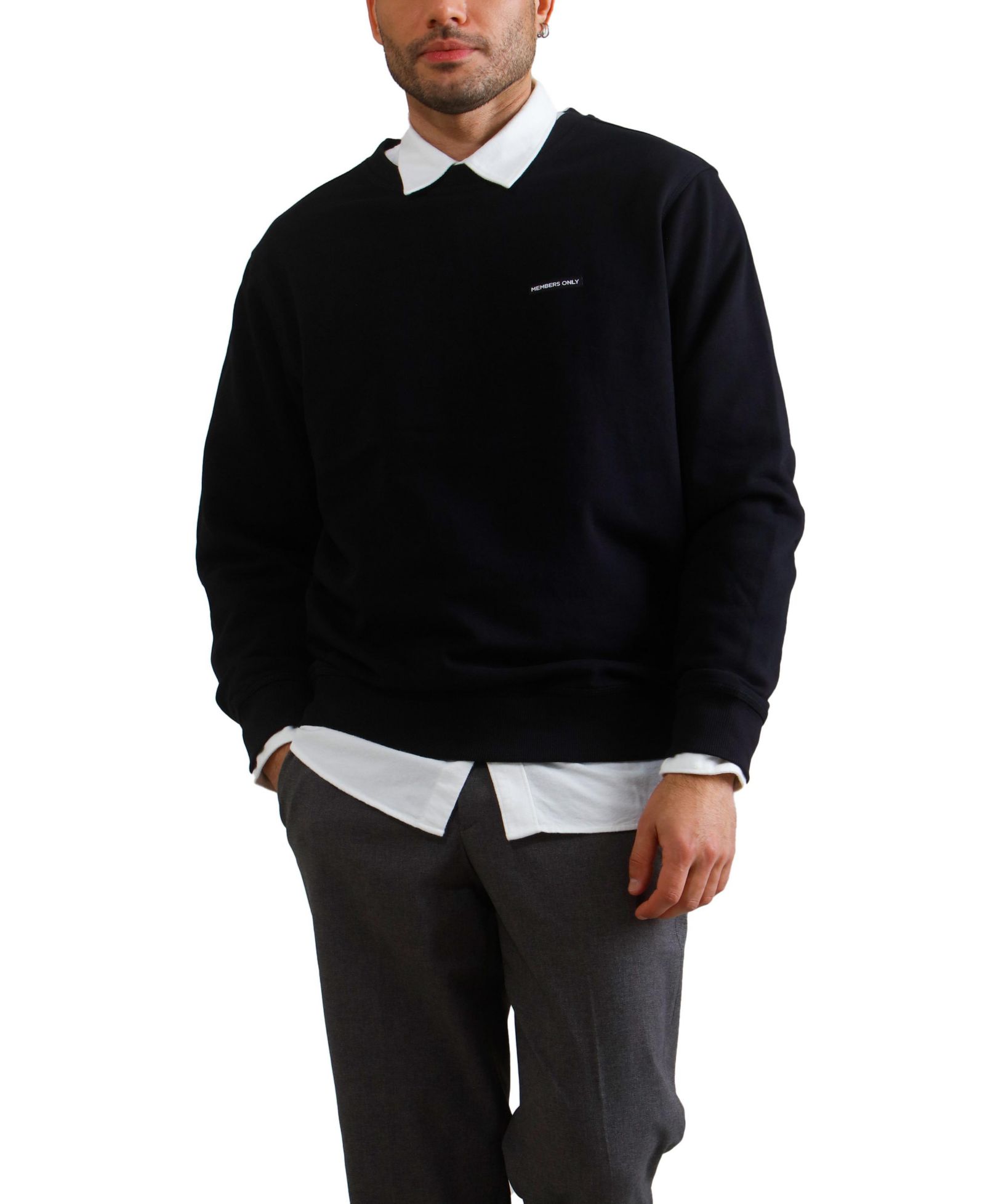 Members Only Мужской джемпер Preston с круглым вырезом Crew Neck