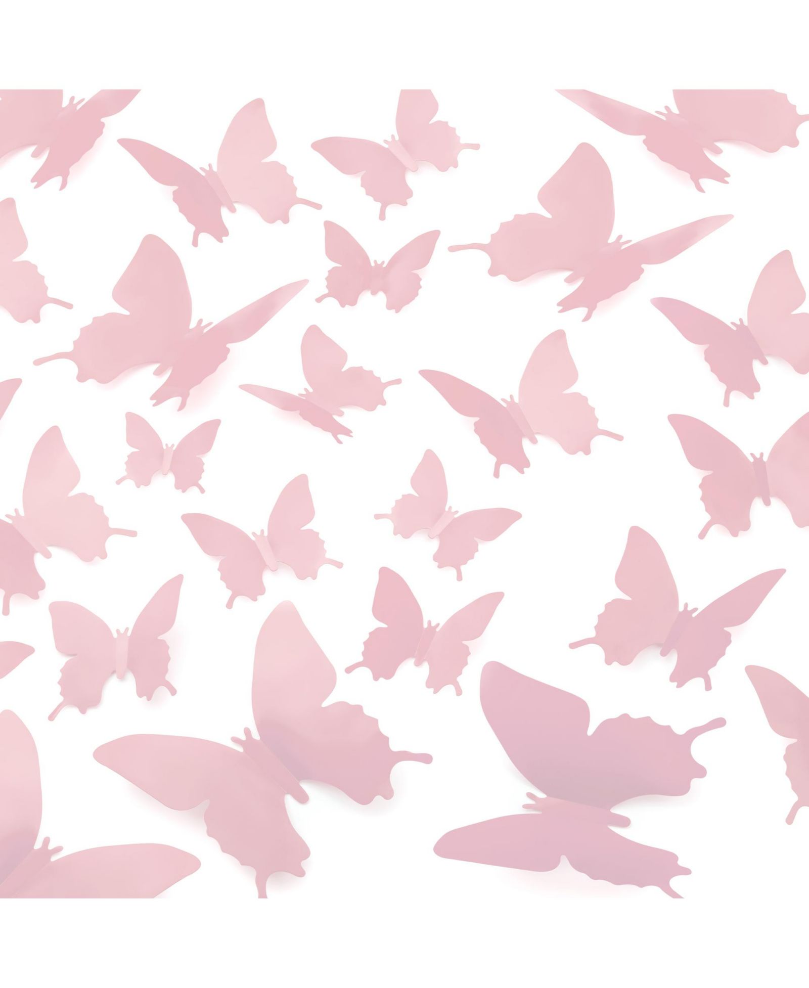 Декоративные настенные элементы Zulay Kitchen 3D Butterfly (24 шт. 3 размера)