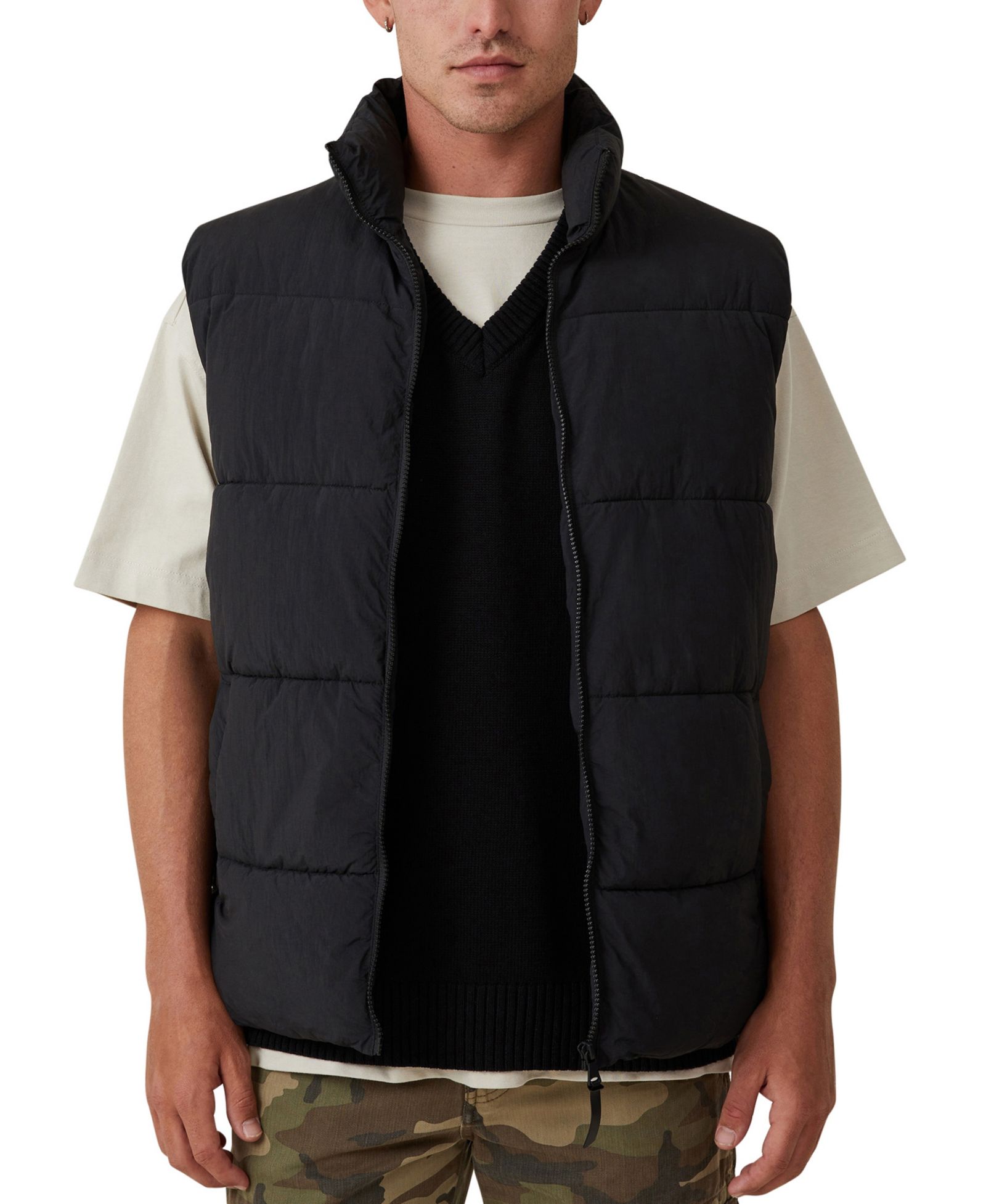 COTTON ON Men's Mother Puffer Vest