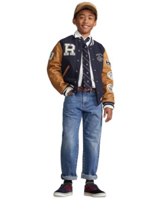 Мужские джинсы Polo Ralph Lauren Lynwood, свободный крой, хлопок, для подростков