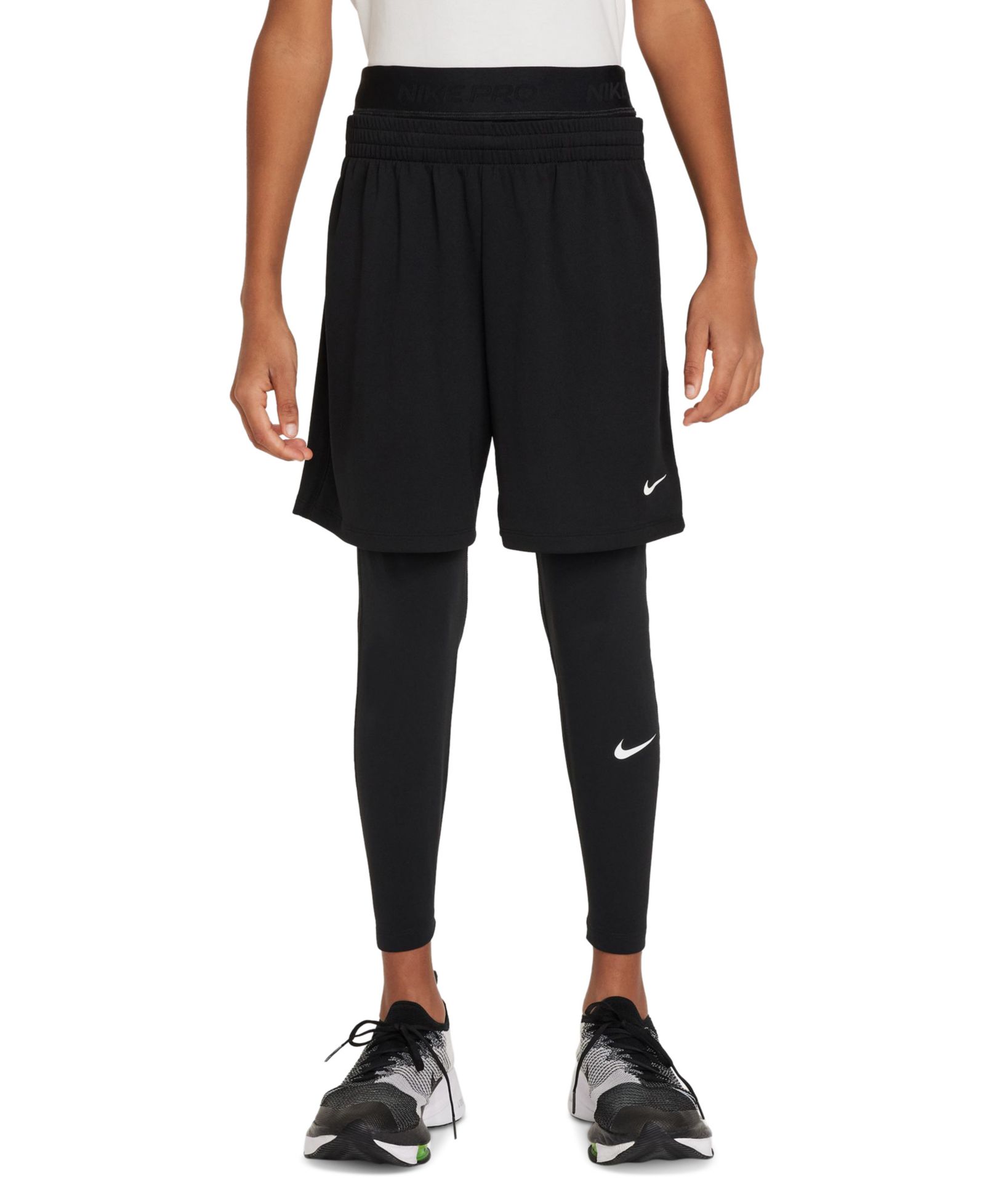 Nike Big Boys Pro Dri-FIT Stretch Performance Leggings