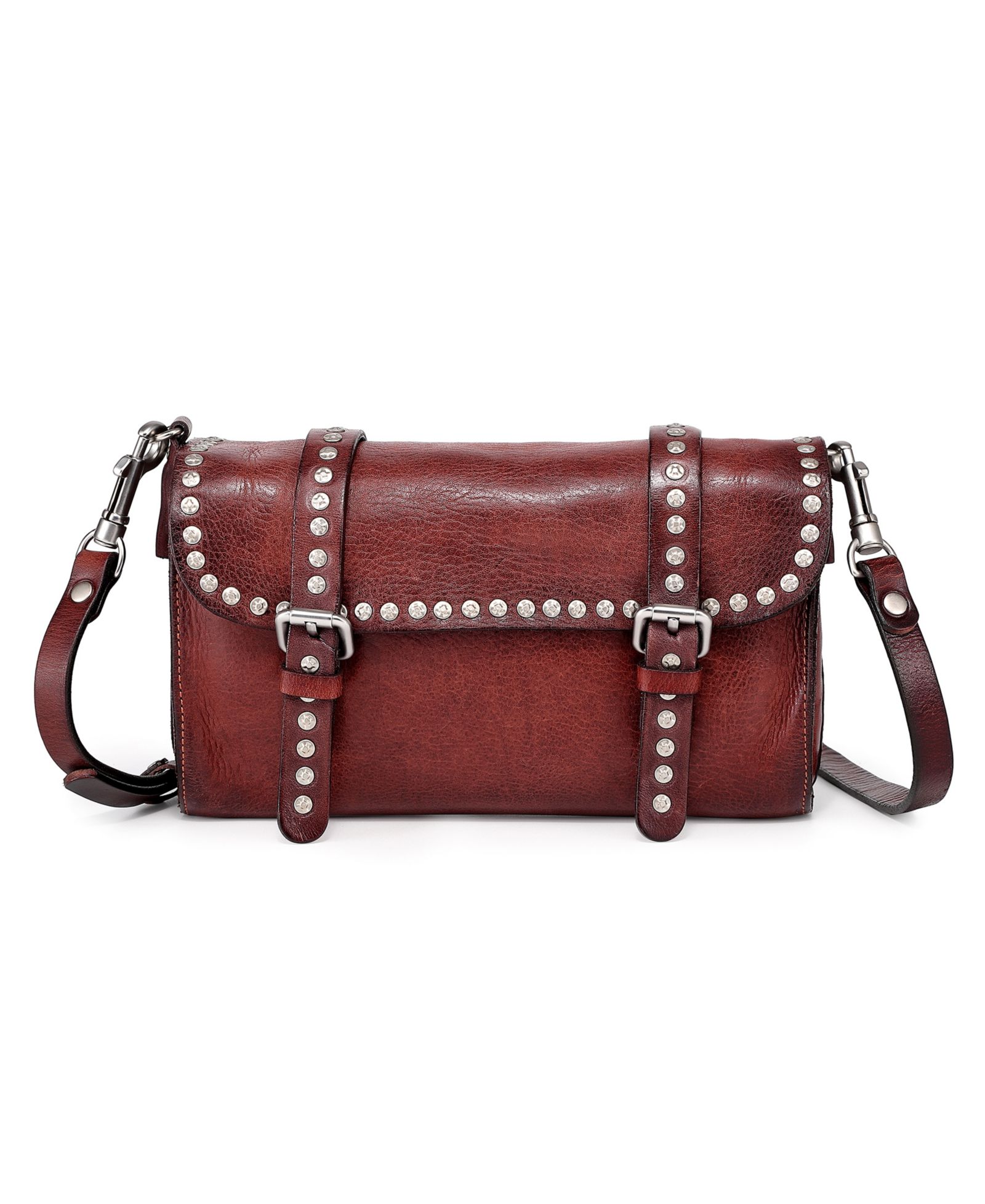 Old Trend Soul Stud Small Leather Convertible Crossbody Bag
