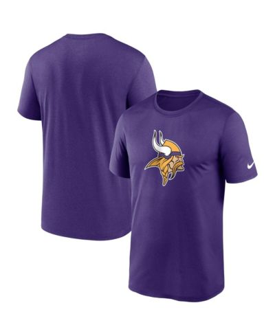 Мужская футболка Nike Purple Minnesota Vikings Legend Logo Performance