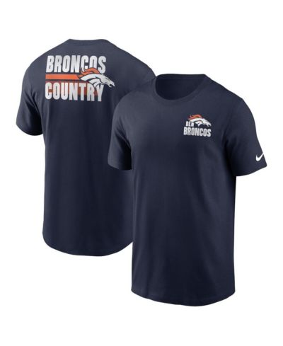 Nike Мужская футболка Denver Broncos Blitz Essential, темно-синяя