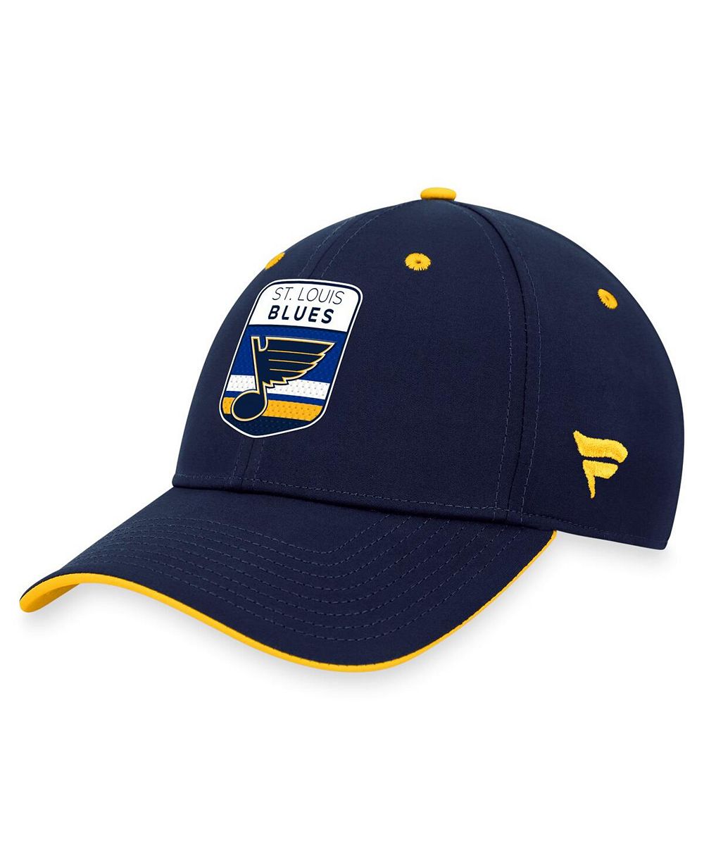 Мужская кепка Fanatics Navy St. Louis Blues 2023 NHL Draft Flex