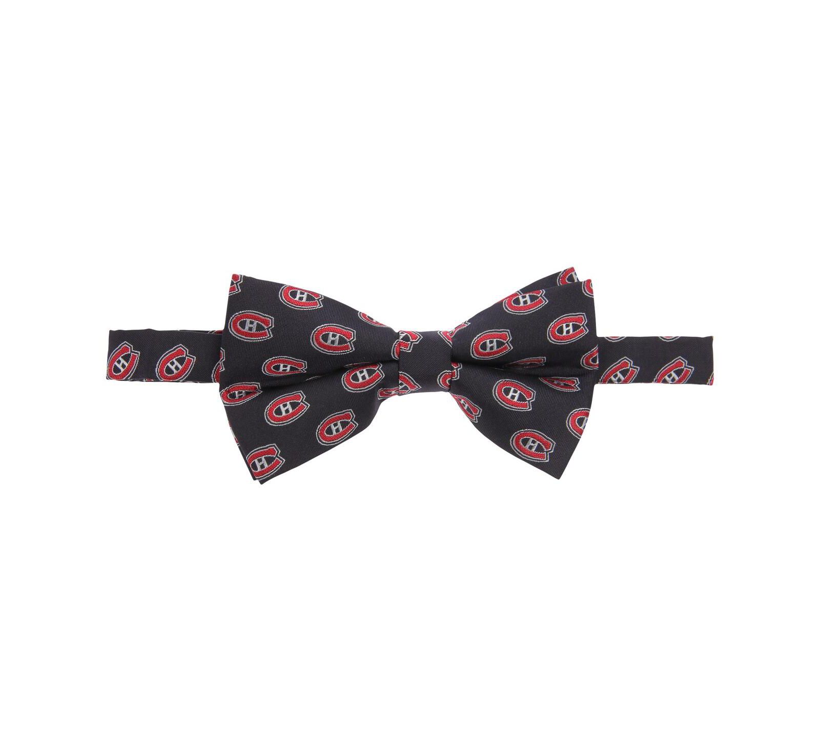 Men's Navy Montreal Canadiens Repeat Bow Tie