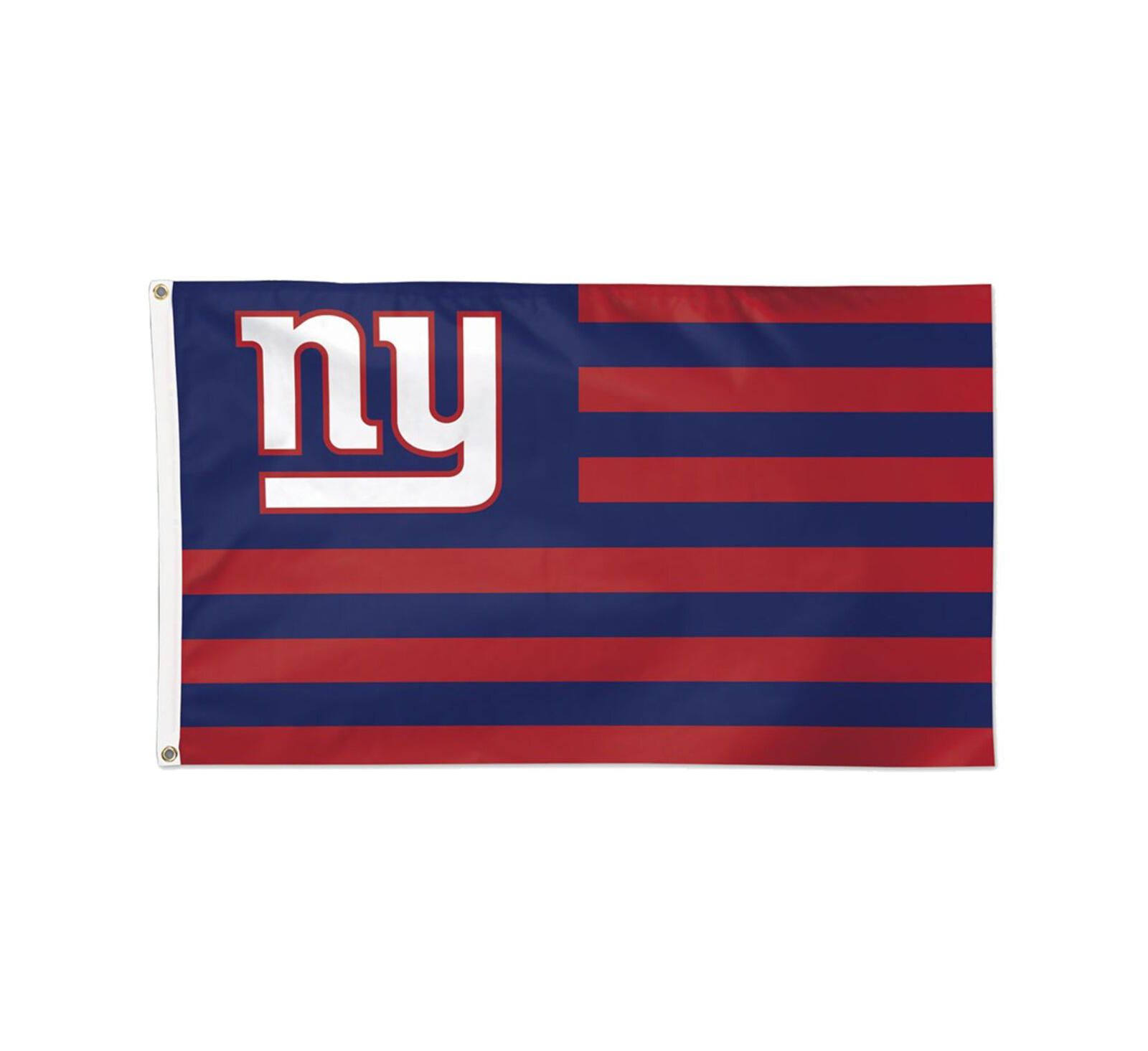 Декоративный флаг Wincraft New York Giants Americana Stars & Stripes Deluxe, 3' x 5'