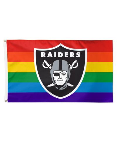 Wincraft Флаг Las Vegas Raiders Pride, односторонний, 3' x 5'