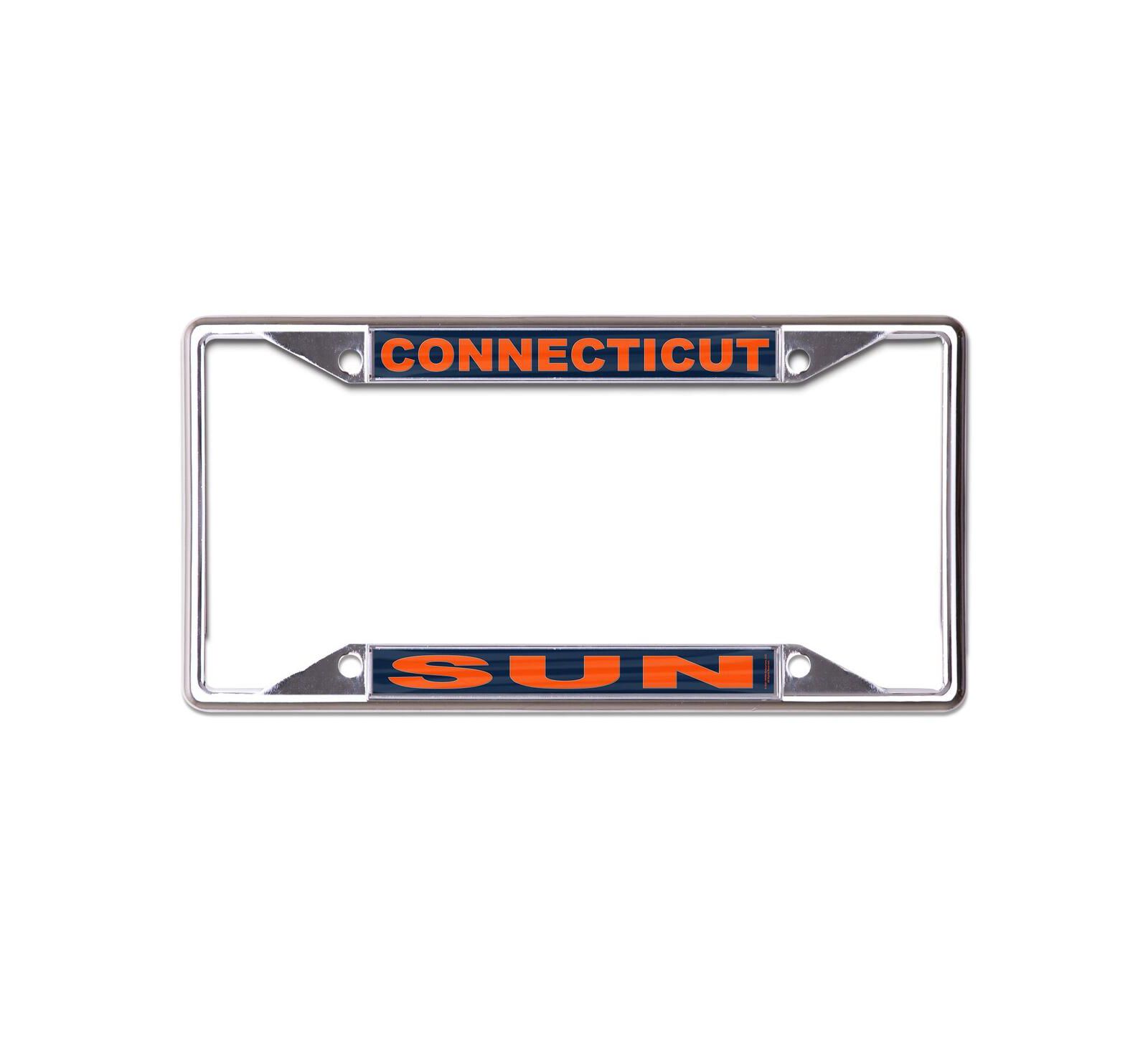 Рамка для номерного знака Wincraft Connecticut Sun Metal Laser Cut License Plate Frame
