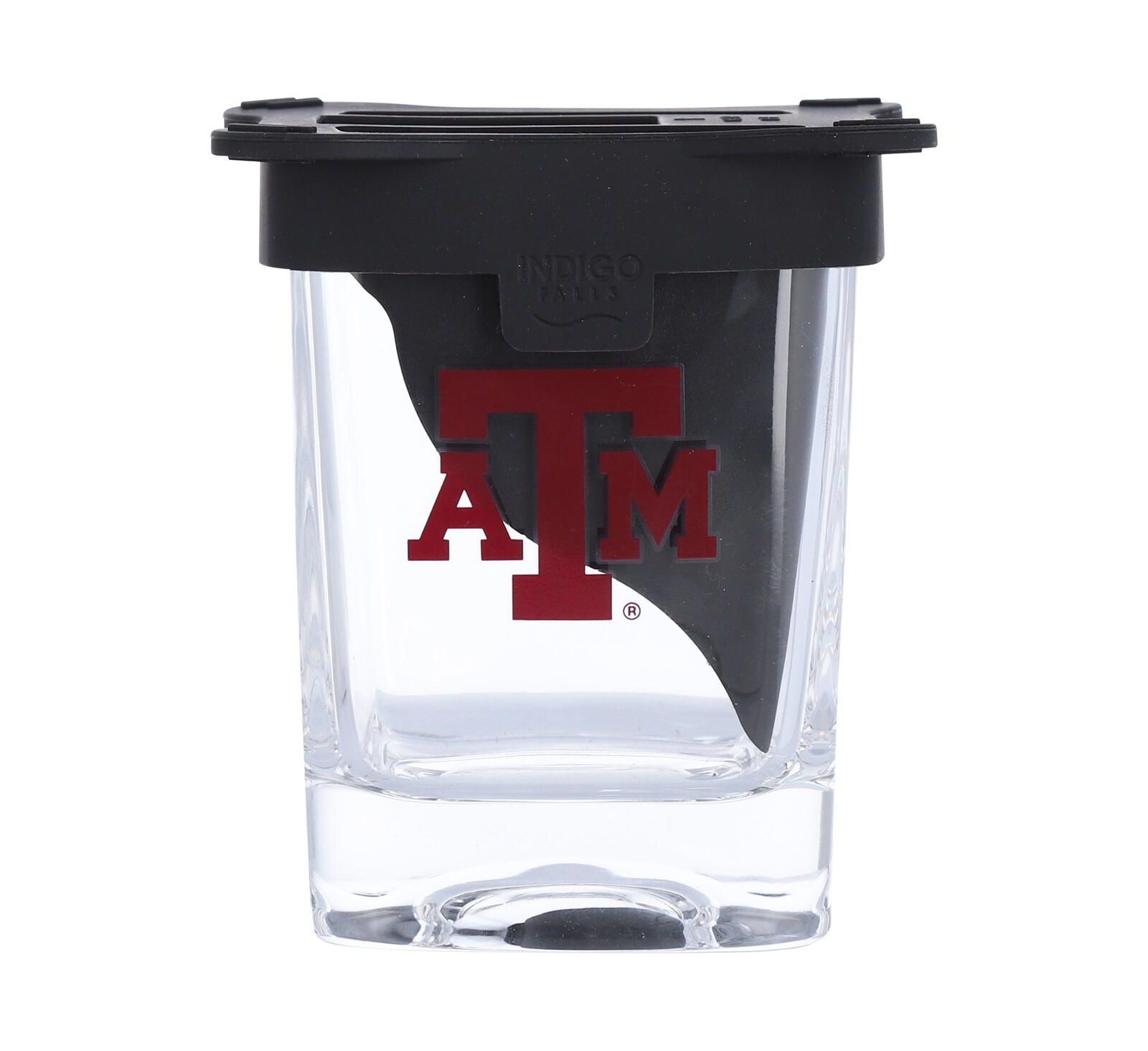 Texas A&M Aggies 10 Oz Ice Wedge Glass
