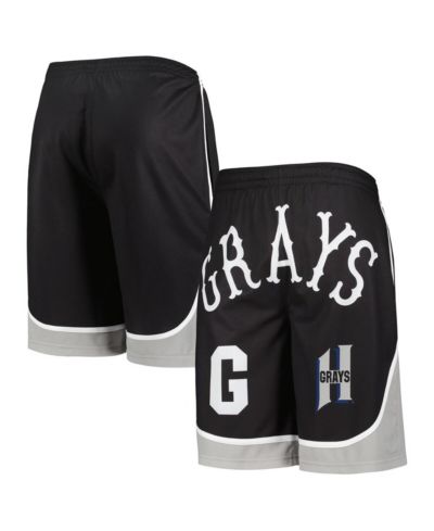 Men's Stitches Black Homestead Grays Shorts