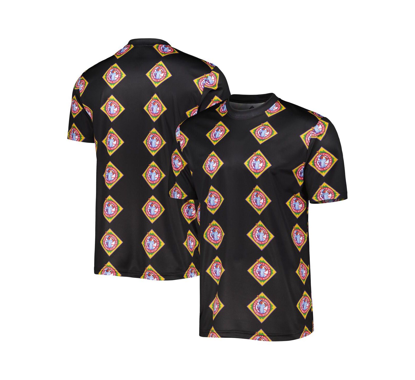 Мужская джерси Stitches Black Negro League Baseball Sublimated