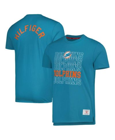 Мужская футболка Tommy Hilfiger Aqua Miami Dolphins Liam