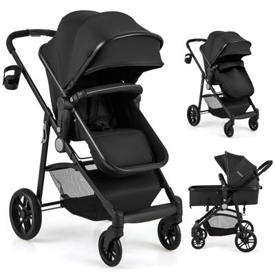 Детская складная коляска Costway 2 In 1 Travel Newborn