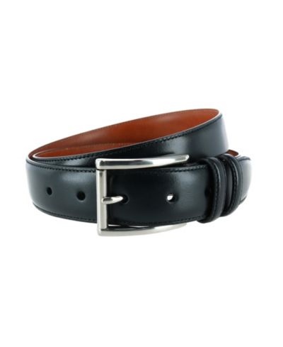 TRAFALGAR Мужской кожаный ремень Lorenzo 32mm Dropped Edge