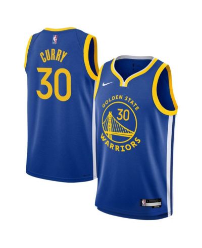 Big Boys Nike Stephen Curry Golden State Warriors Swingman Jersey