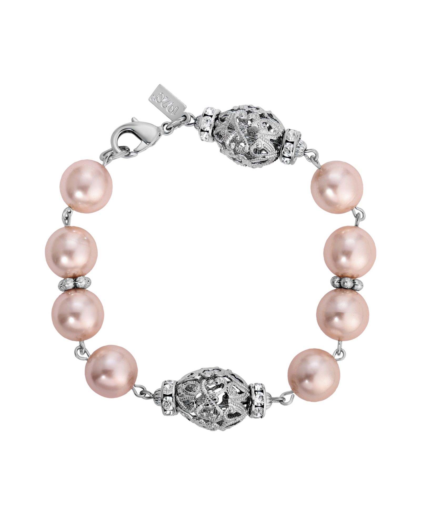 2028 браслет с акриловыми бусинами Crystal Filigree