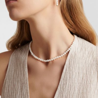 Ожерелье Joey Baby Plated Freshwater Pearls - Jackie Essential Pearl 20" для женщин