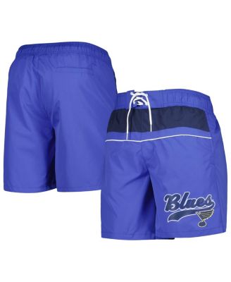 Men's Starter Blue St. Louis Blues Freestyle Volley Swim Shorts