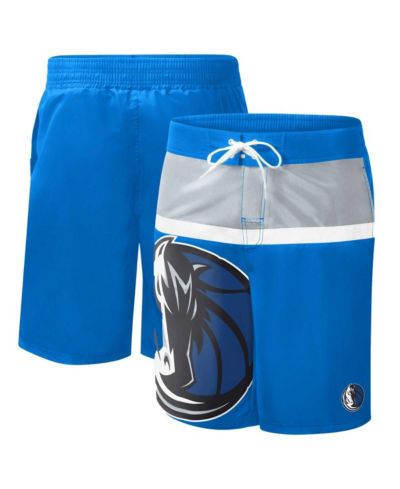 Men's G-III Sports by Carl Banks Blue Dallas Mavericks Sea Wind Swim Trunks