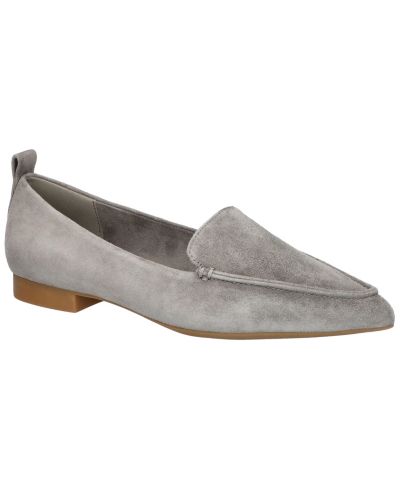 Gray Suede Leather