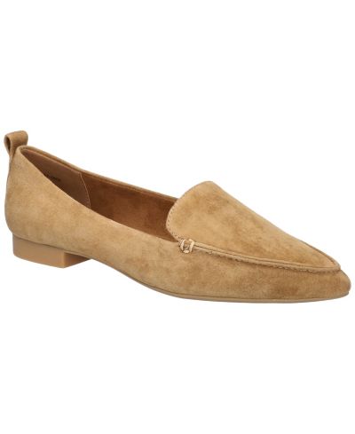 Cognac Suede Leather
