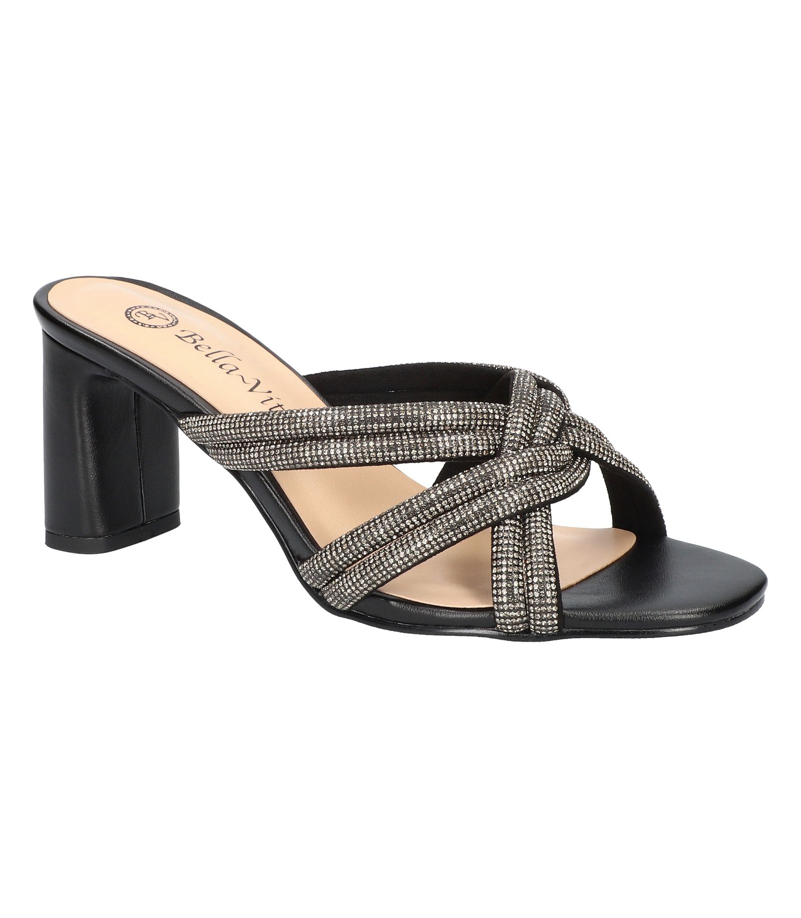 Bella Vita Women's Carmen Heeled Slip On Sandals