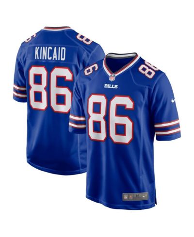 Мужская джерси Nike Dalton Kincaid Royal Buffalo Bills 2023 NFL Draft First Round Pick Game