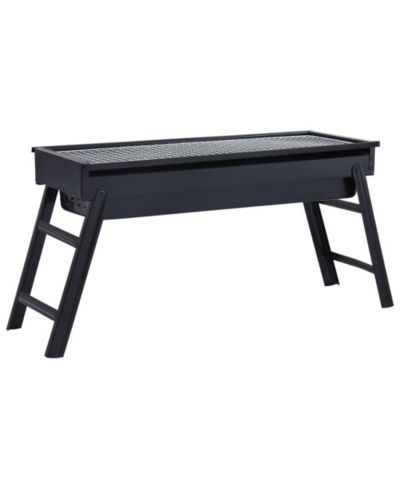 Портативный гриль для кемпинга vidaXL 23.6"x8.9"x13"