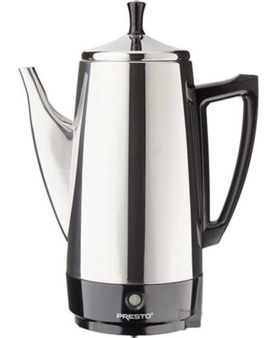 National Presto Industries 12 Cup Stainless Steel Coffee Maker
