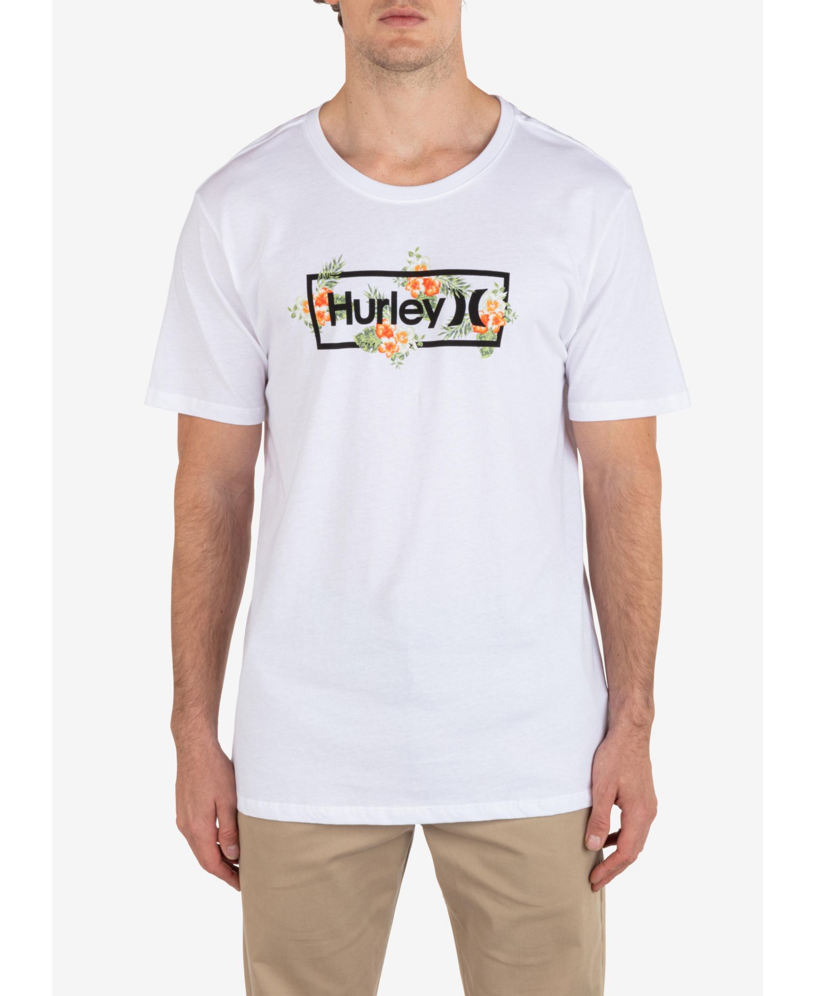 Hurley Men's Everyday Congo Outline Short Sleeve T-shirt